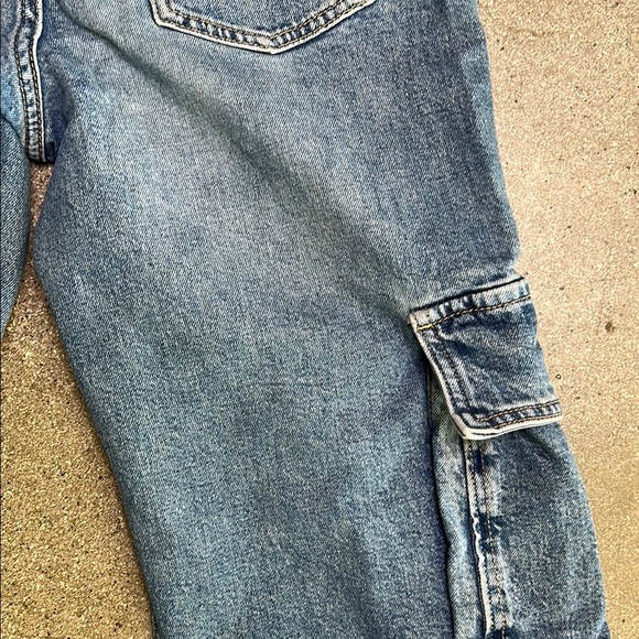 Kids H&M Blue Straight Leg Jeans Classic Style - Picture 8 of 8